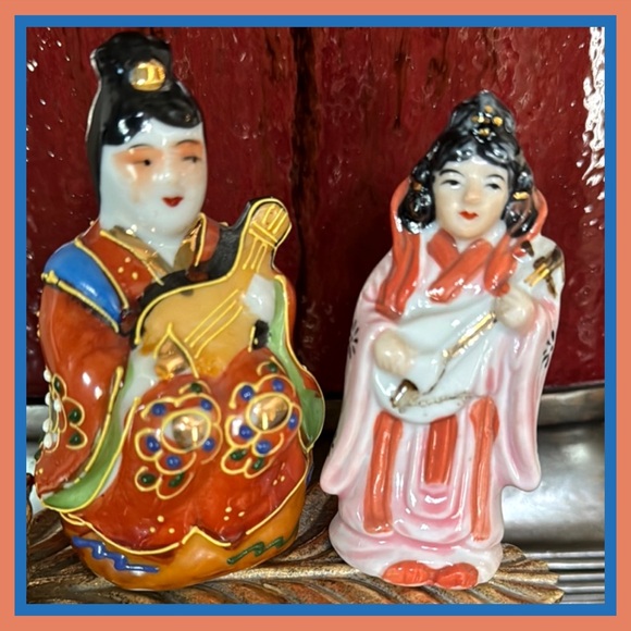 Chinese/Asian Other - CHINESE / ASIAN PORCELAIN FIGURINES ~ COLLECTABLES BUNDLE